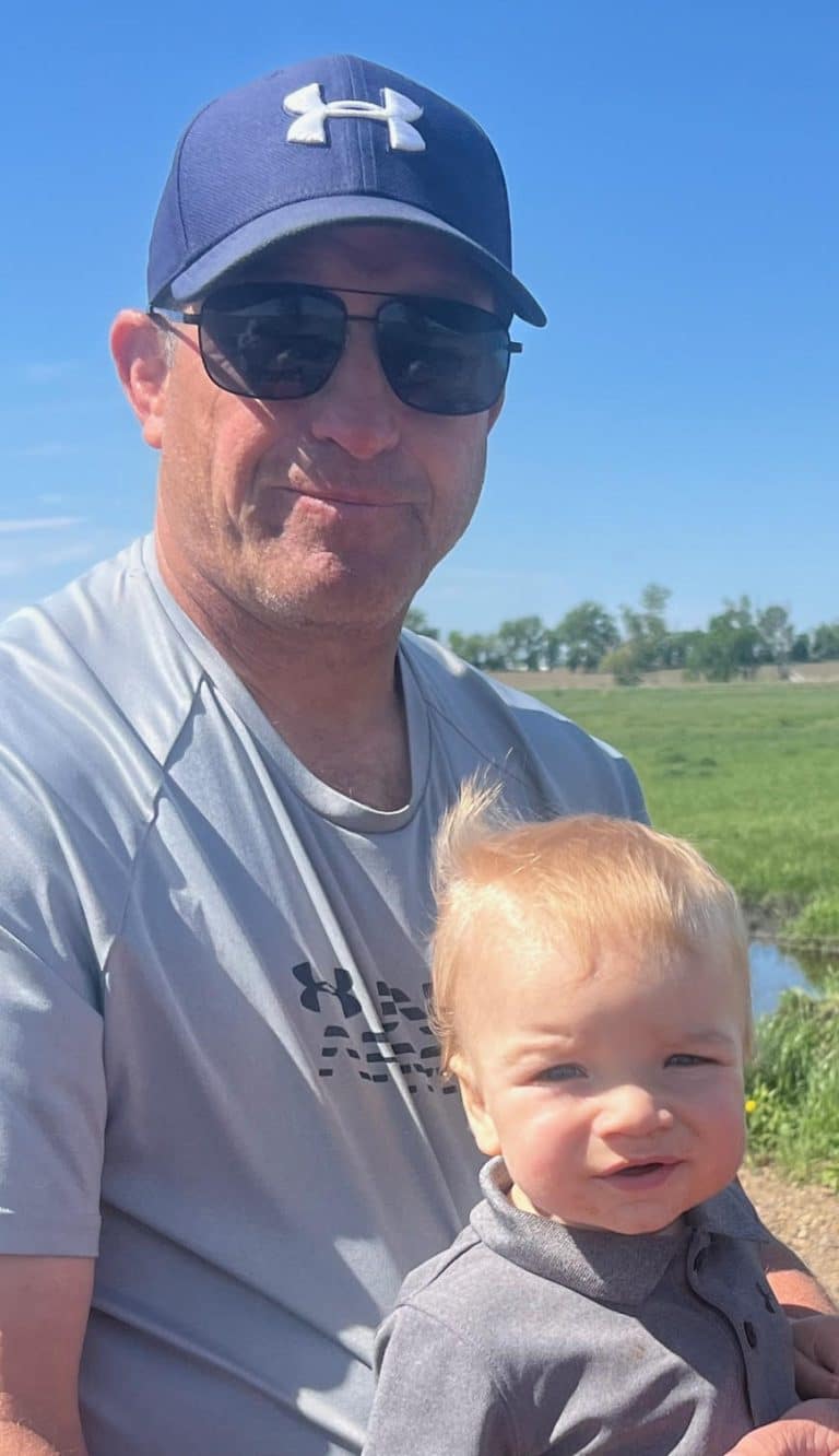Portrait of Mike Ideker for Mike's Roofing in Hartford, SD.